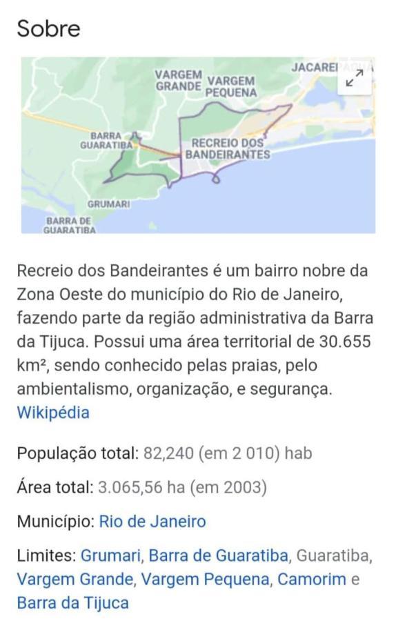 Luar Do Pontal Daire Rio de Janeiro Dış mekan fotoğraf